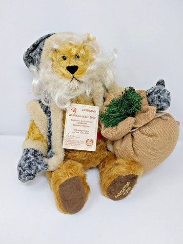 Teddy hermann weihnachtsbär - teddy,