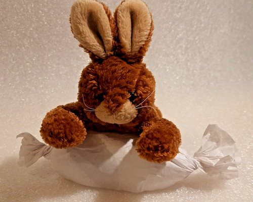 Weicher brauner klein hase - weicher, ca